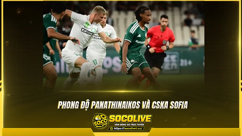 Phong độ Panathinaikos và CSKA Sofia được phân tích từ Socolive TV Phong độ Panathinaikos và CSKA Sofia được phân tích từ Socolive TV
